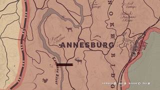 Sketched Treasure Map Walkthrough  Red Dead Redemption 2 [upl. by Bethel]