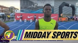 Rising Young Sprinter to Compete in Millrose Games  TVJ Midday Sports  Dec 29 [upl. by Notrub]