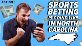 North Carolina Sports Betting How to PreRegister Which Sportsbooks are Live amp What You Can Bet On [upl. by Silvio]