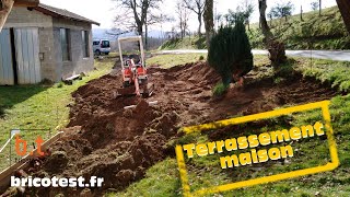 Terrassement économique le faire soi même [upl. by Ithsav968]