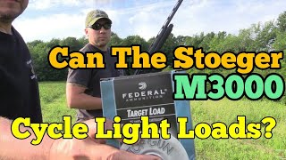 Can The Stoeger M3000 Cycle Light Loads [upl. by Hajin]