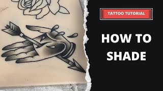 Tattoo Shading Basics [upl. by Elrebmik]