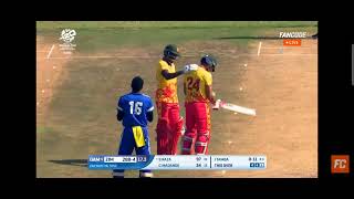 Zimbabwe vs Gambia highlights Zimbabwe highlights [upl. by Cathee]