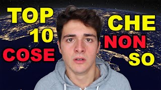 top 10 COSE che NON so fare  Tommycassi [upl. by Wendall271]