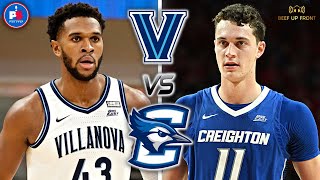 Villanova vs Creighton Breakdown amp Prediction  College Basketball Picks Beef Up Front cbb [upl. by Payton630]