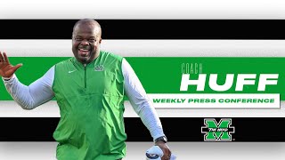 Marshall Football Charles Huff Weekly Press Conference Week 4 Ohio State [upl. by Yren]