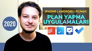 EN İYİ MOBİL TODO LIST UYGULAMALARI 2020  Organize Olmak İçin YKS SINAV PLAN [upl. by Nairda]