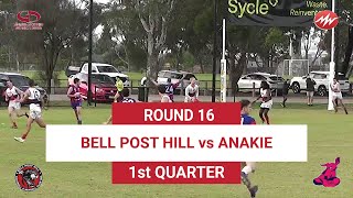 RD16 Bell Post Hill VS Anakie 1st QTR 03082024 [upl. by Nesbitt]