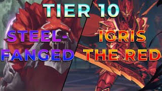 Solo Leveling Arise  Tier 10 IGRIS amp STEELFANGED LYCAN [upl. by Rotberg]