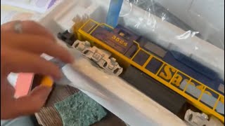 Lionel Christmas Train Cleaning amp Set up 2024 [upl. by Harrod294]