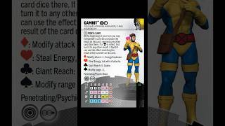 HeroClix  New Dial Reveal  Gambit Deadpool Weapon X [upl. by Johnath]