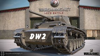 World of Tanks Обзор на танк DW 2 Durchbruchswagen 2 [upl. by Luce]