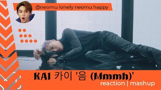 KAI 카이 음 Mmmh MV kpop Reaction Mashup neomulonelyneomuhappy [upl. by Gautier]