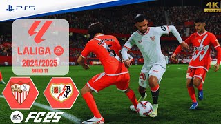 FC 25  Seville FC vs Rayo Vallecano  La Liga 2425  Full Match  PS5™4K [upl. by Nnywg]