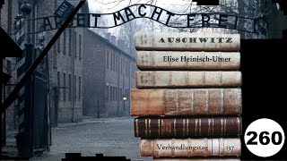 260 Zeuge Elise HeinischUtner NS  FrankfurterAuschwitzProzess [upl. by Anelleh]