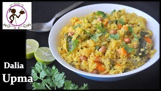 Dalia Upma Recipe  সকালবেলা নাস্তায় বা টিফিনের জন্য হেলথি ফুড  Dalia Pulao with Vegetables Bengali [upl. by Dottie403]