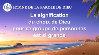 Musique chrétienne « La signification du choix de Dieu pour ce groupe de personnes est si grande » [upl. by Spieler422]