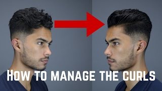 3 Tips amp Tricks For Guys With CurlyWavyCoarse Hair [upl. by Marlyn663]