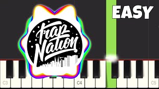 Xenogenesis OUTRO Song  EASY Piano Tutorial TheFatRat [upl. by Nanreit]