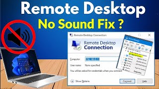 RDP MicSpeaker Not Working  How To Fix [upl. by Yarak]