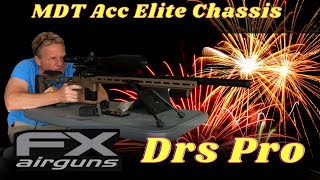 MDT ACC Elite Chassis for Fx Airgun Drs Pro long range shooting [upl. by Abeh]