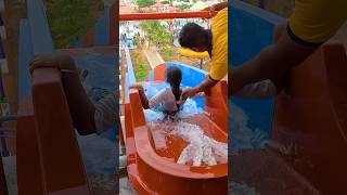 Free Fall slide in Wonder world shorts themepark amusementpark summer fun waterslide [upl. by Neleag417]