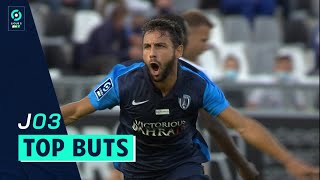 Top buts 3ème journée  Ligue 2 BKT  20202021 [upl. by Grekin]