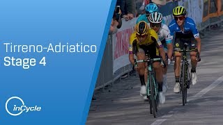 TirrenoAdriatico 2019  Stage 4 Highlights  inCycle [upl. by Odlawso]