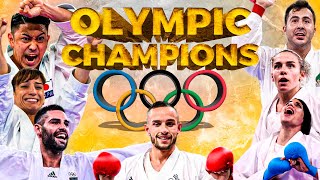 ALL THE OLYMPIC KARATE CHAMPIONS TOKYO 2021 [upl. by Walford776]