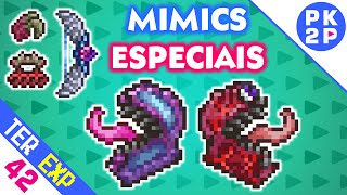 Mimics do Crimson e Hallow e Novos Equipamentos • Terraria 13 Expert 42 [upl. by Guinna134]