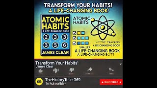 Title Atomic Habits by James Clear  Key Insights amp Powerful Strategies to Transform your habits [upl. by Rheba]