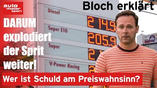 9 Irrtümer beim Spritpreis So entstehen die Kosten  Bloch erklärt 178 I auto motor und sport [upl. by Nonad]