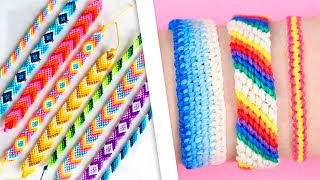 HAZ PULSERAS PARA REGALAR A TU MEJOR AMIGAO 5 IDEAS DE HILO ENCERADO  Tutoriales Belen [upl. by Onailimixam]