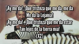 Lejania  Lisandro Meza Letra [upl. by Gibeon]