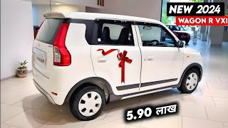 Maruti Suzuki Wagon r 2024 new model in india Wagon r vxi 2024 on road price features review [upl. by Allistir256]