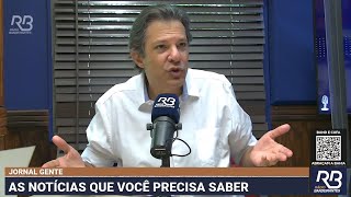 ENTREVISTA COMPLETA quotA Polícia Civil está completamente desmontada pelo Doriaquot diz Haddad [upl. by Enelegna]