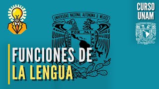 📚 FUNCIONES DE LA LENGUA  Referencial apelativa y poética  Curso UNAM español [upl. by Ahsimet]