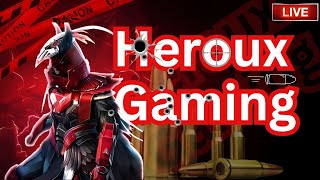 Heroux is Live BGMI Live with akgamerop Czcrux and xkarmagaming bgmi live [upl. by Huntley]