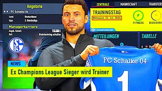 FIFA 22  OMG ICH WERDE TRAINER BEI SCHALKE IM JAHR 2026  💥😍 Trainer nach Spielerkarriere 1 [upl. by Dnomsad]