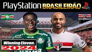 WINNING ELEVEN 2024 PS1 DOWNLOAD BRASILEIRÃO WE 2002 [upl. by Sialac]