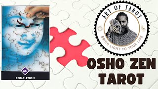 Completion  Osho Zen Tarot by Siddhartha oshozentarot completion tarot osho taropist tarotart [upl. by Davidoff]