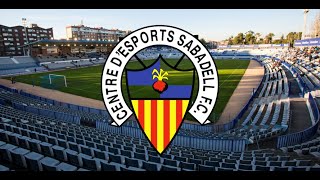 CE Sabadell FC  Himno [upl. by Kendell96]