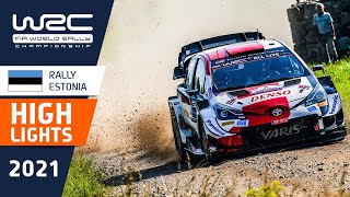 Shakedown HIGHLIGHTS  WRC Rally Estonia 2021 [upl. by Ahsasal]