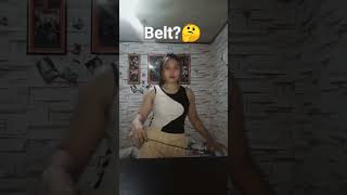 The Belt Dance Challenge👌 everyone follower highlights dance Trend [upl. by Ayrotal228]