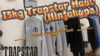 15kg Trapstar Hoodie and Sweatpants Haul Review from Ninjahype Weidian Taobao Pandabuy pandabuy [upl. by Ceporah524]