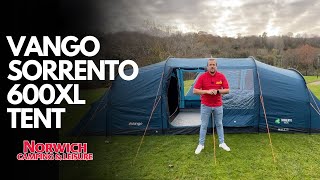 Vango Sorrento 600XL Tent 2025 [upl. by Etteuqaj710]