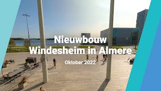 Nieuwbouw waar staan we nu  hogeschool Windesheim in Almere [upl. by Asined]