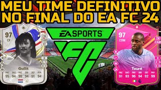 Meu Time Final do EA FC 24 e partidas de despedida do Ultimate Team  EA FC 24 O TIME DEFINITIVO [upl. by Llorrac]