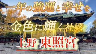 【上野東照宮】強運・金運パワースポット神社 [upl. by Jackquelin224]