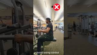 ✅️ How to perform Seated Row MachineLearn Proper Technique [upl. by Jesh]